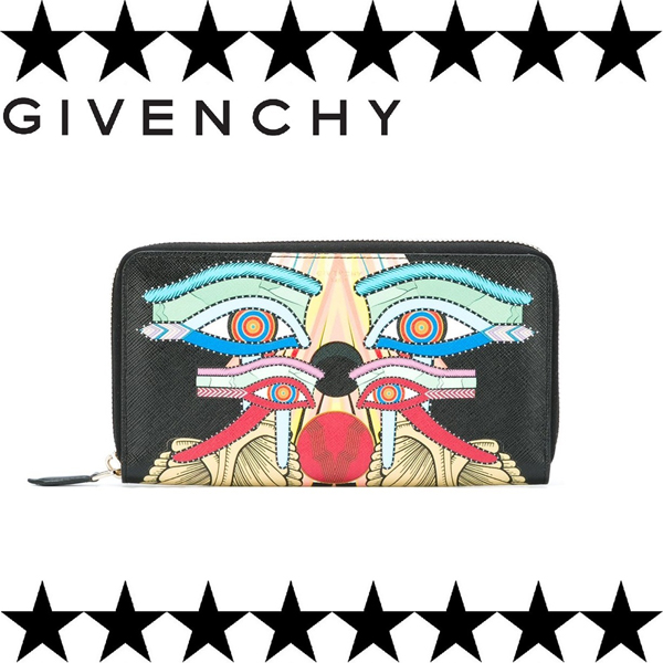 2017新作 インパクト大 GIVENCHY ジバンシィスーパーコピー Egyptian zipped purse 財布